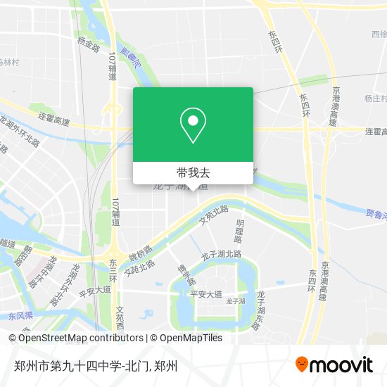 郑州市第九十四中学-北门地图