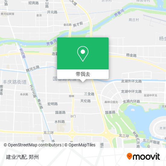 建业汽配地图