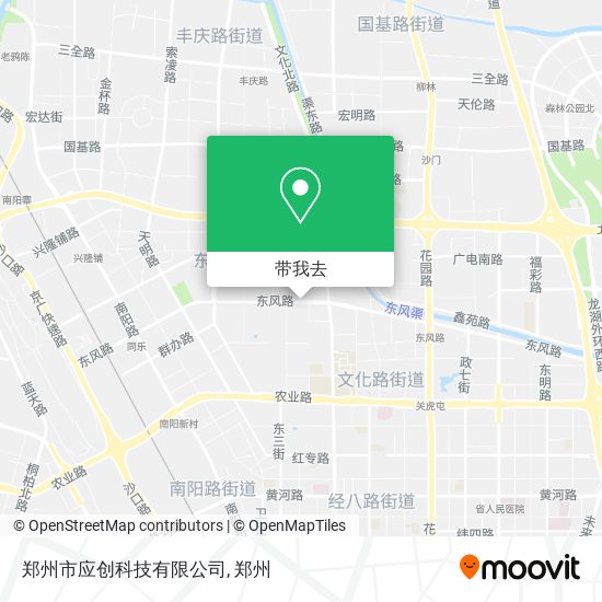 郑州市应创科技有限公司地图