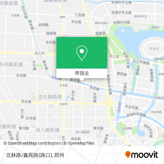 北林路/鑫苑路(路口)地图
