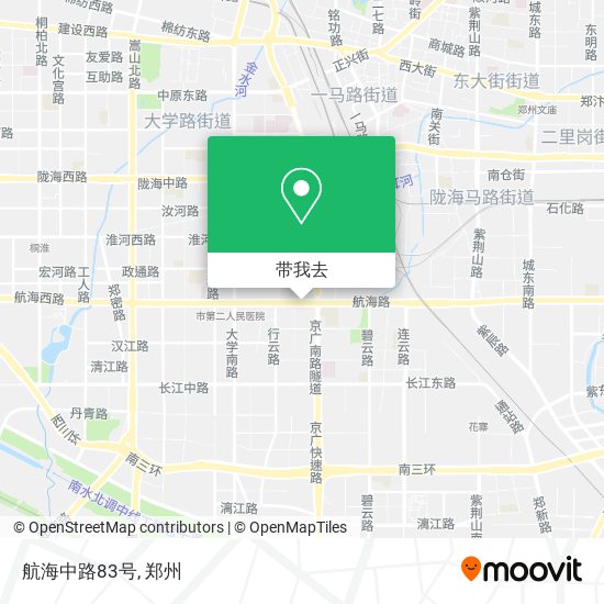 航海中路83号地图