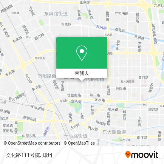 文化路111号院地图