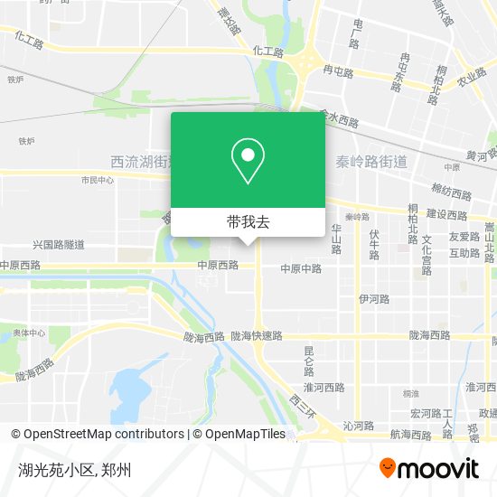 湖光苑小区地图
