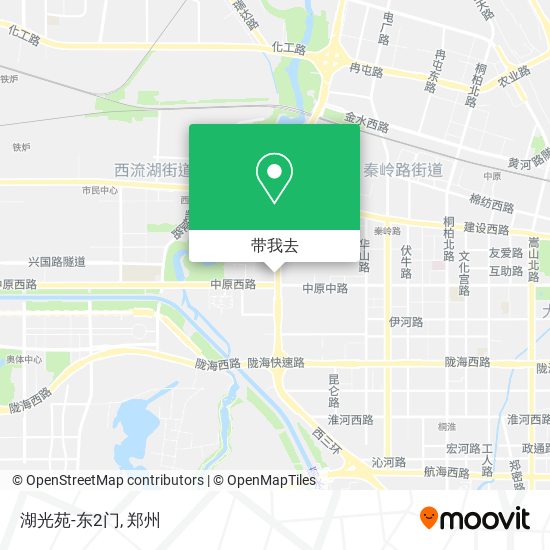 湖光苑-东2门地图
