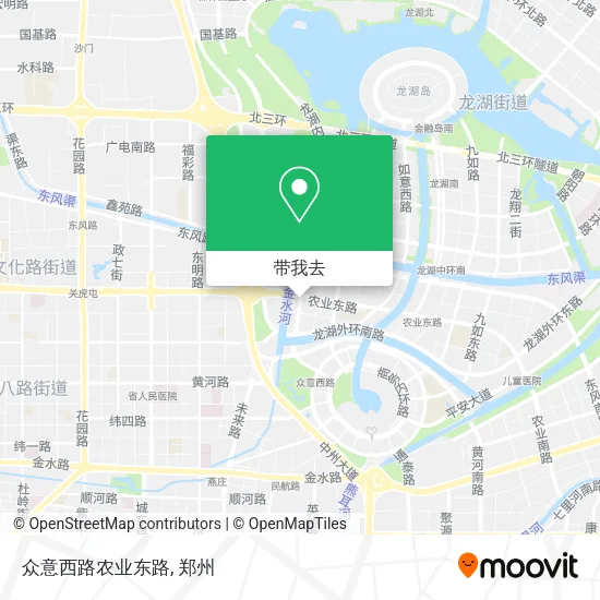 众意西路农业东路地图