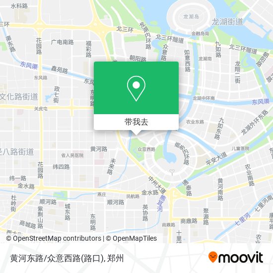 黄河东路/众意西路(路口)地图