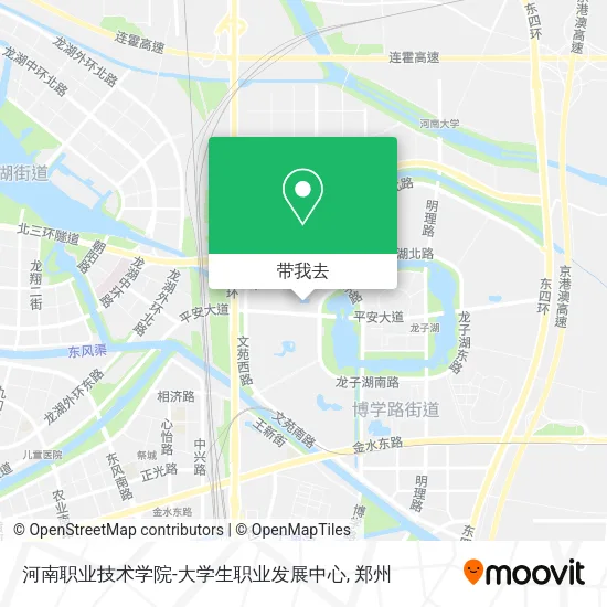 河南职业技术学院-大学生职业发展中心地图