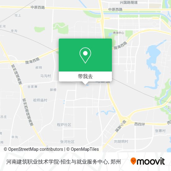 河南建筑职业技术学院-招生与就业服务中心地图