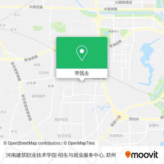 河南建筑职业技术学院-招生与就业服务中心地图