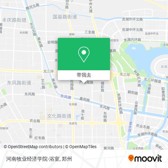 河南牧业经济学院-浴室地图