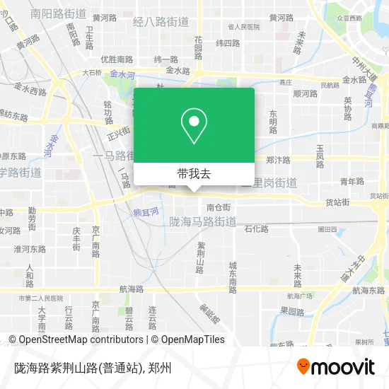 陇海路紫荆山路(普通站)地图