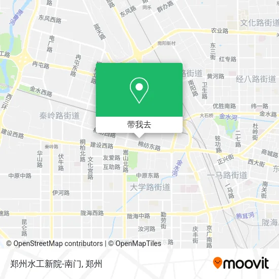 郑州水工新院-南门地图