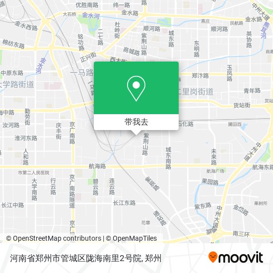 河南省郑州市管城区陇海南里2号院地图