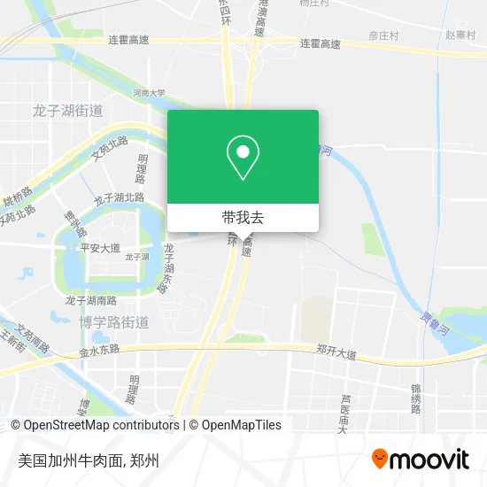 美国加州牛肉面地图