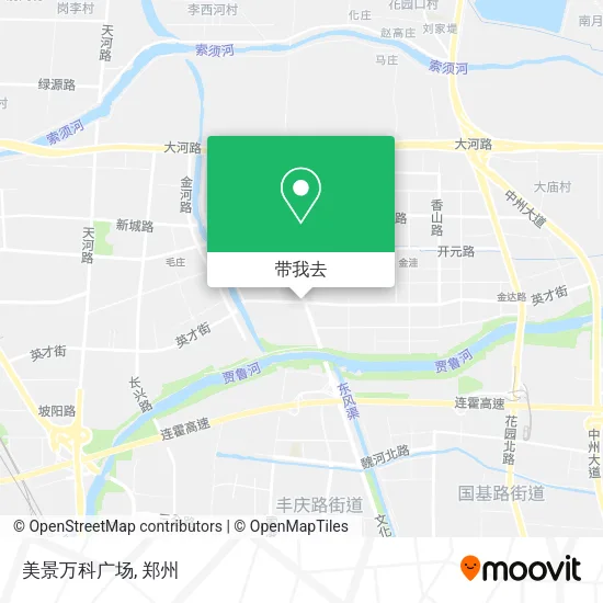 美景万科广场地图