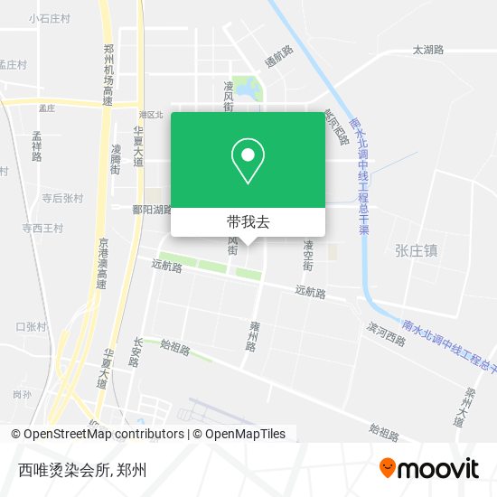 西唯烫染会所地图