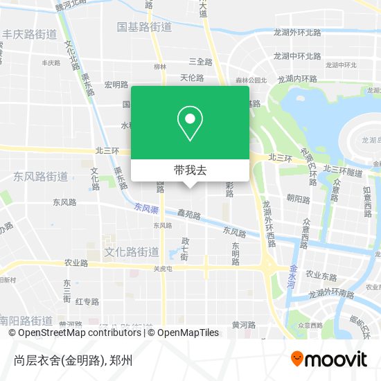 尚层衣舍(金明路)地图