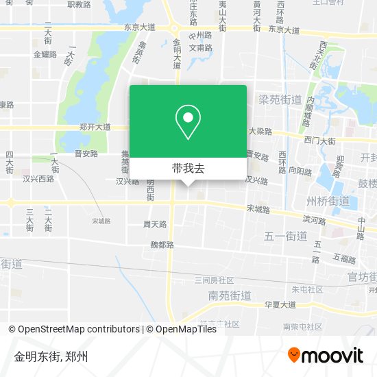 金明东街地图