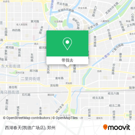 西湖春天(凯德广场店)地图