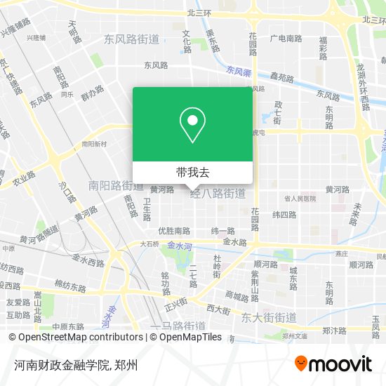 河南财政金融学院地图