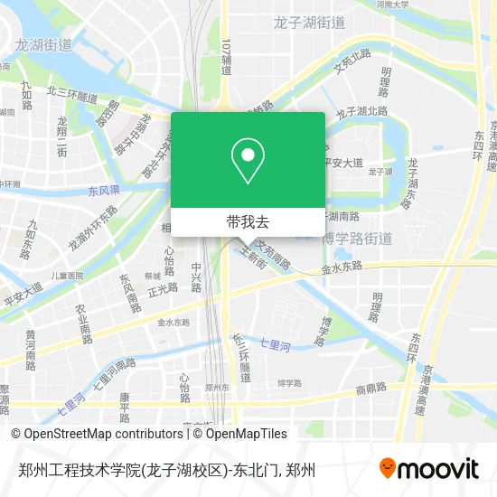 郑州工程技术学院(龙子湖校区)-东北门地图