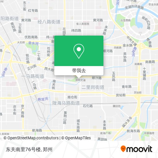 东关南里76号楼地图