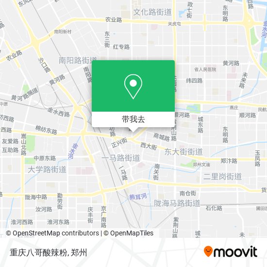 重庆八哥酸辣粉地图