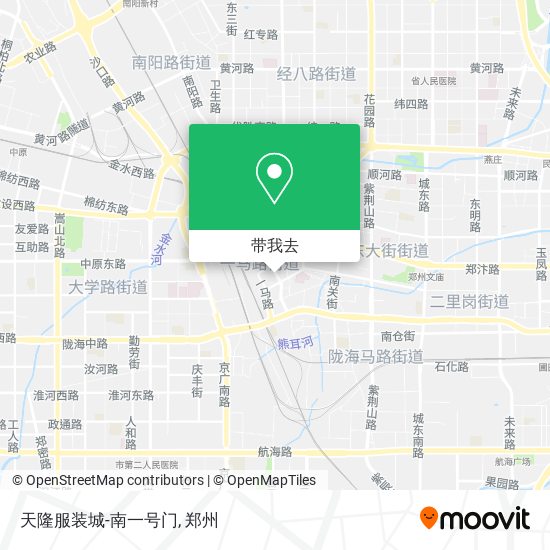 天隆服装城-南一号门地图