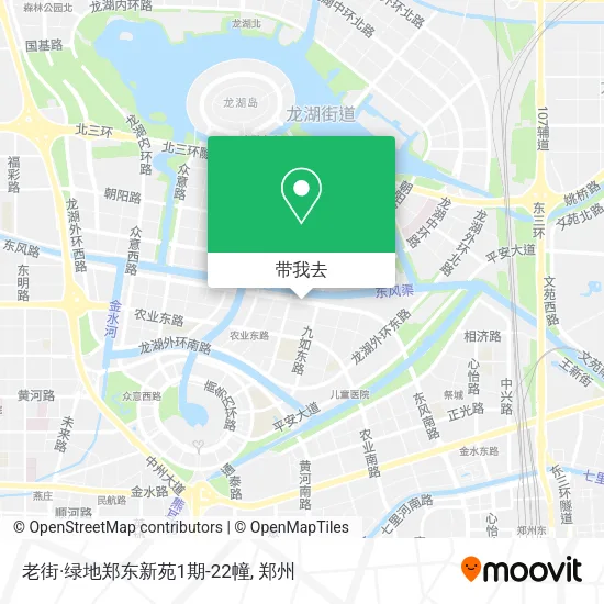 老街·绿地郑东新苑1期-22幢地图