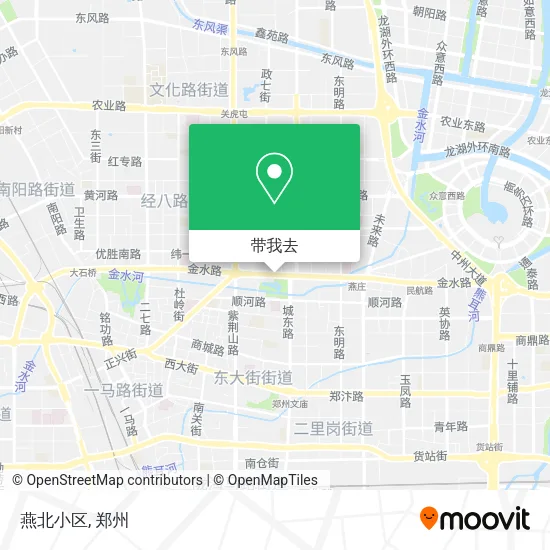 燕北小区地图