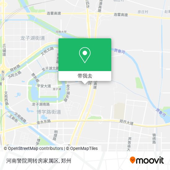 河南警院周转房家属区地图