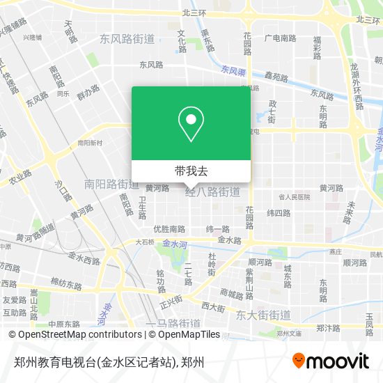 郑州教育电视台(金水区记者站)地图