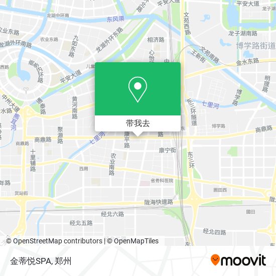 金蒂悦SPA地图