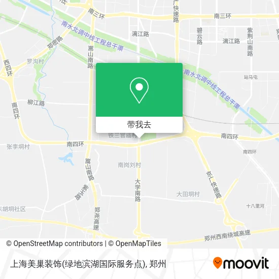 上海美巢装饰(绿地滨湖国际服务点)地图