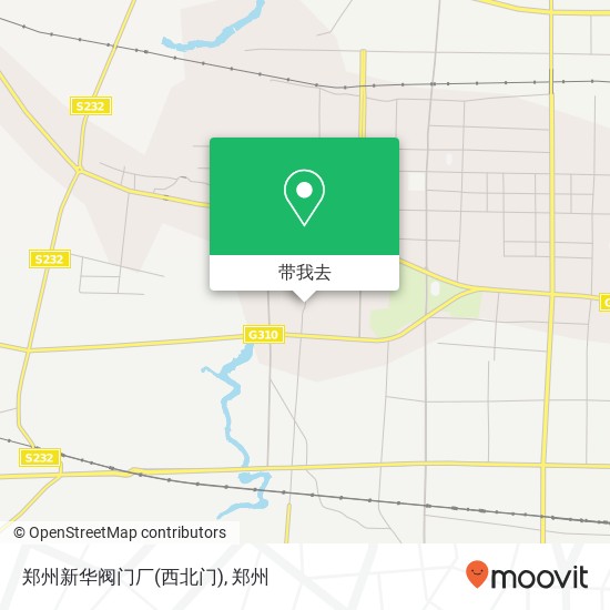 郑州新华阀门厂(西北门)地图