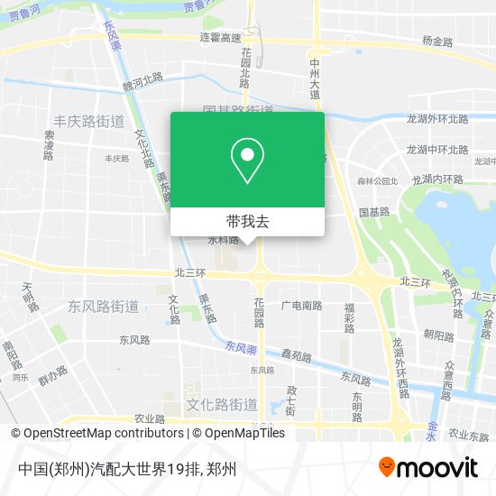 中国(郑州)汽配大世界19排地图
