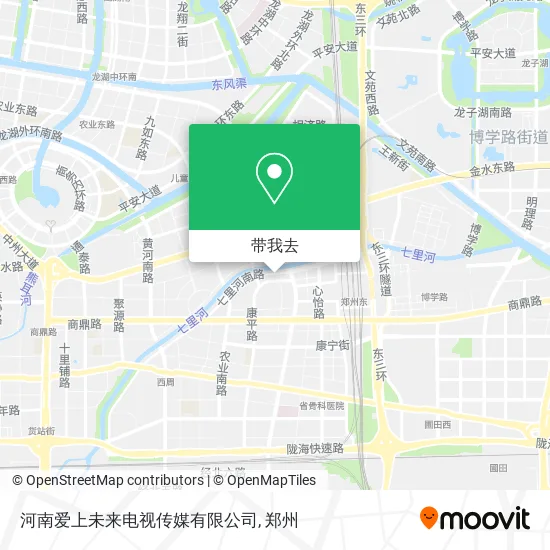 河南爱上未来电视传媒有限公司地图