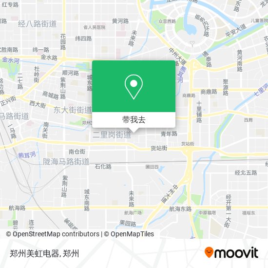 郑州美虹电器地图