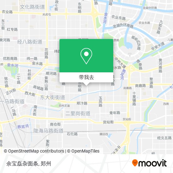 余宝磊杂面条地图