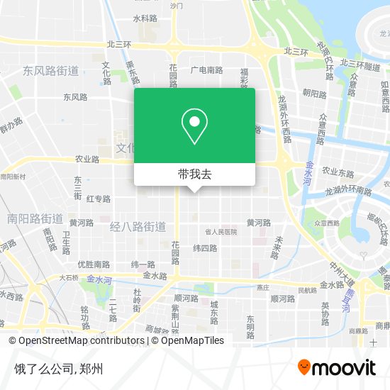 饿了么公司地图
