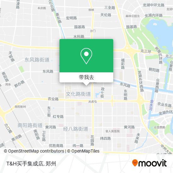 T&H买手集成店地图