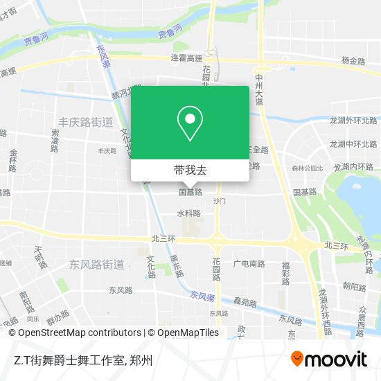 Z.T街舞爵士舞工作室地图