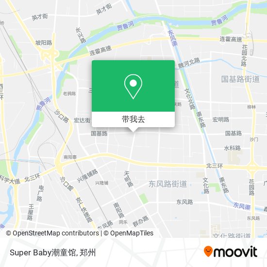 Super Baby潮童馆地图
