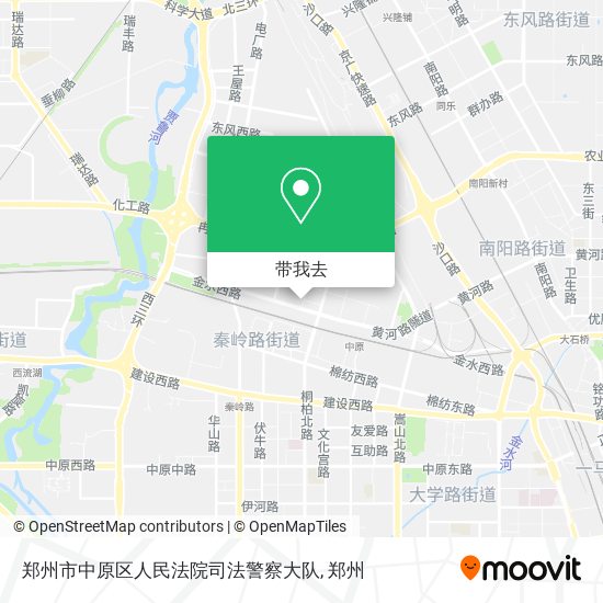 郑州市中原区人民法院司法警察大队地图