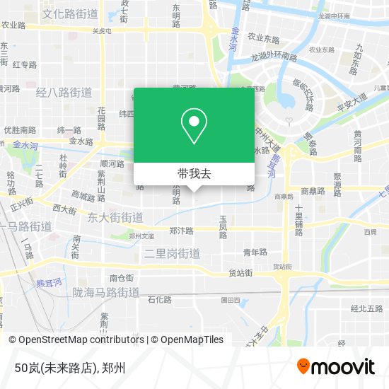 50岚(未来路店)地图