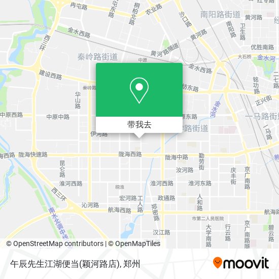 午辰先生江湖便当(颖河路店)地图