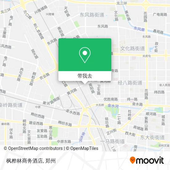 枫桦林商务酒店地图
