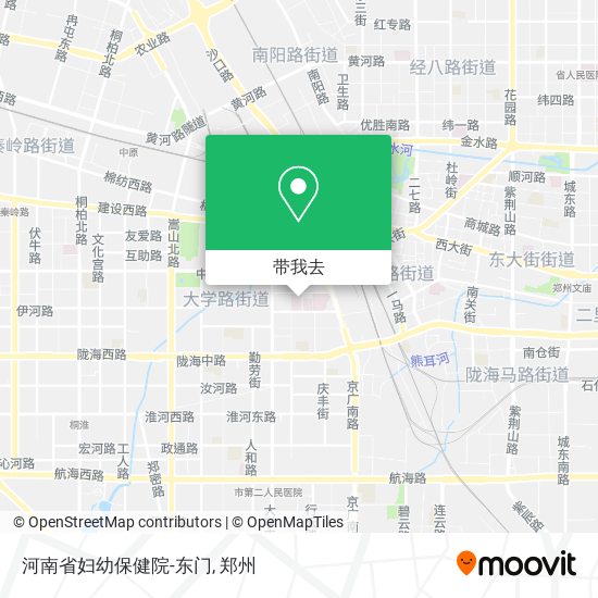 河南省妇幼保健院-东门地图