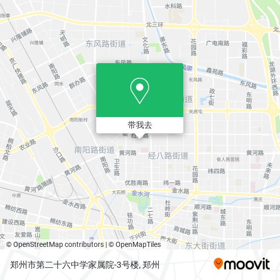 郑州市第二十六中学家属院-3号楼地图
