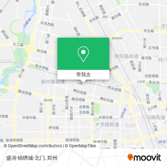 盛润·锦绣城-北门地图